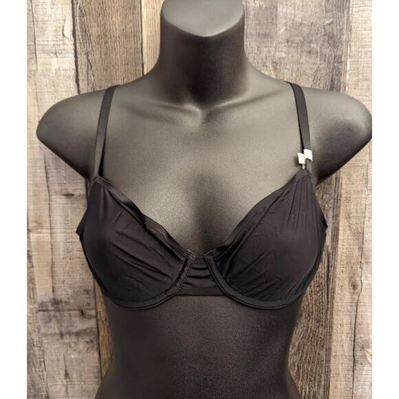 Aerie Smoothez Brown Unlined Underwire Full Coverage Bra Stretch Size 32C NEW - Picture 1 of 5